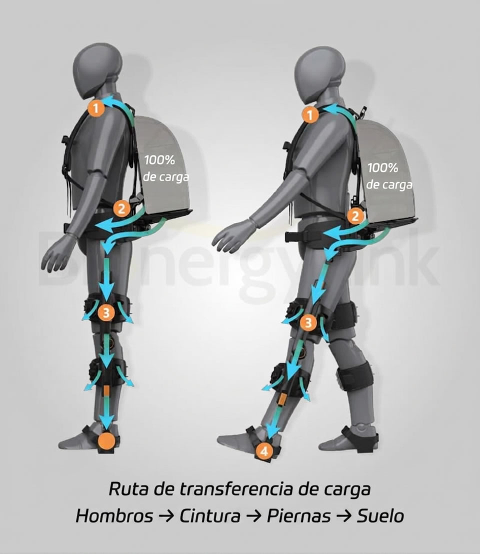 Load-Maneuverable Exoskeleton
