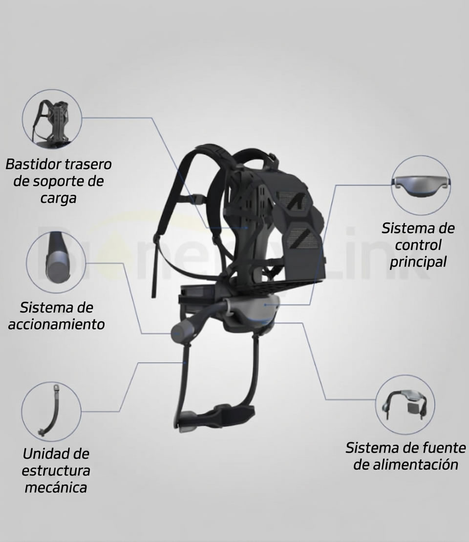 Load-Maneuverable Exoskeleton (Battery Version)